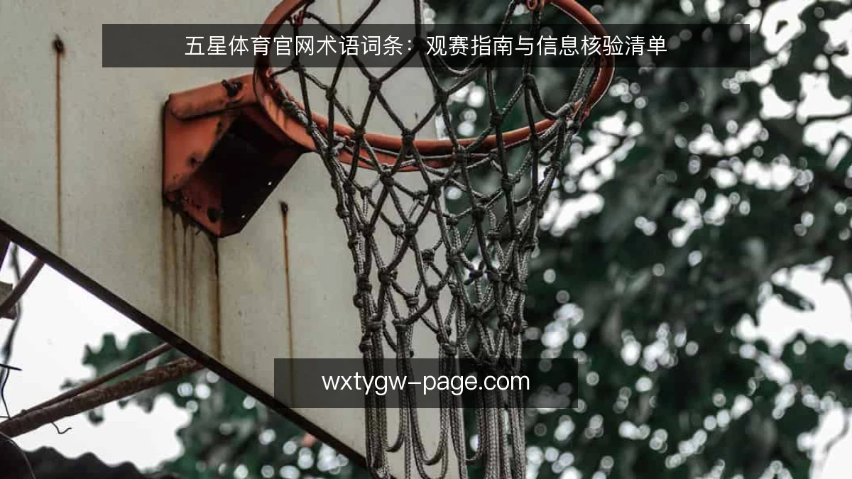 五星体育官网术语词条:观赛指南与信息核验清单