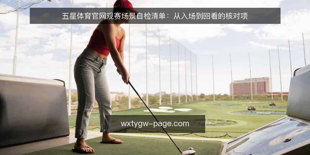 五星体育官网观赛场景自检清单:从入场到回看的核对项 — 场景设定与自检范围 配图